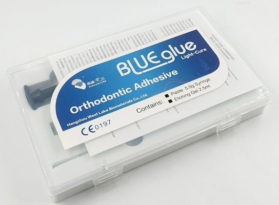 Μπλε κόλλα Ορθοδοντικές κόλλες / Light Cure Band Cement με πιστοποίηση CE