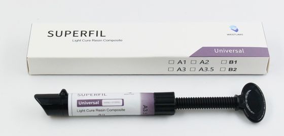 Superfil Nano υβριδικό υλικό οδοντικής πλήρωσης Οικουμενικό σύνθετο ρητίνη φως θεραπεία