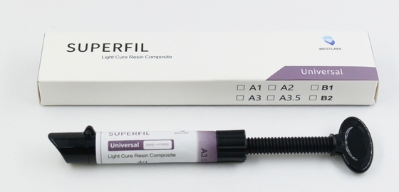 Superfil Nano υβριδικό υλικό οδοντικής πλήρωσης Οικουμενικό σύνθετο ρητίνη φως θεραπεία